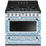 Cuisinière Collection Majolica 90cm, Electrique + Gaz