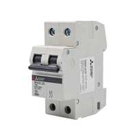 Disjoncteur BH-D6 2P 32A TYPE C N Courbe C. 6kA