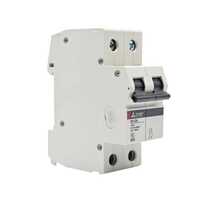 Disjoncteur BH-D6 2P 40A TYPE C N Courbe C. 6kA