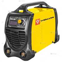 Soldadora de Arco DC con Inversor de Servicio Pesado IGBT-160 Amarillo - Widmann WM160WY