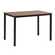 Ensemble Table + 4 Chaises Bois MDF (70 x 75 x 110 cm)