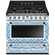 Cuisinière Collection Majolica 90cm, Electrique + Gaz