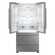 Frigidaire américain SMEG FQ55FXDF Inox 182,5x84 SANS GEL Zone 0 A+