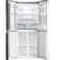 Réfrigérateur en acier inoxydable Quadri SVAN SV4P182 180x79,5x70 SANS GEL Numérique A +