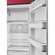 Réfrigérateur 1 porte SMEG FAB28RDRB5 couleur rouge rubis A+++