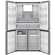 Réfrigérateur Américain Teka RMF77920SS inox