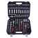 Juego de zócalos de 171 PCS (1/4'y 3/8' y 1/2') - Kraftmax Professional Tool KF-171