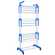 Tendedero plegable con ruedas - Azul - Herzberg HG-8034BLU
