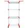 Tendedero plegable con ruedas - Naranja - Herzberg HG-8034ORG